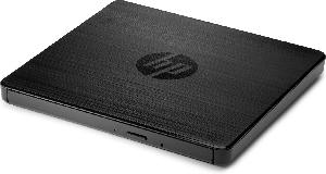 HP USB External DVD-RW Writer - Black - Front - Desktop/Notebook - DVD-RW - USB & FireWire - CD,DVD
